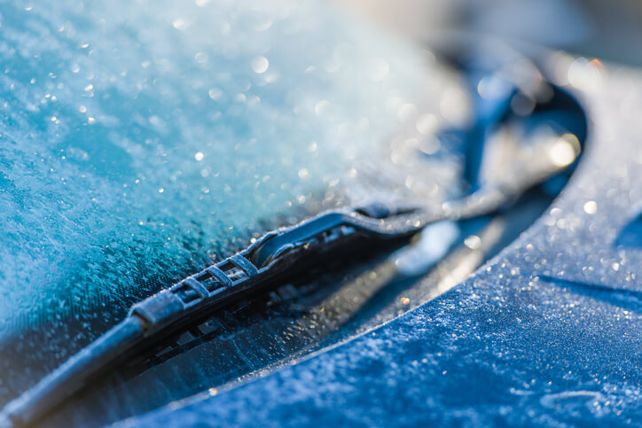 Frozen Windshield